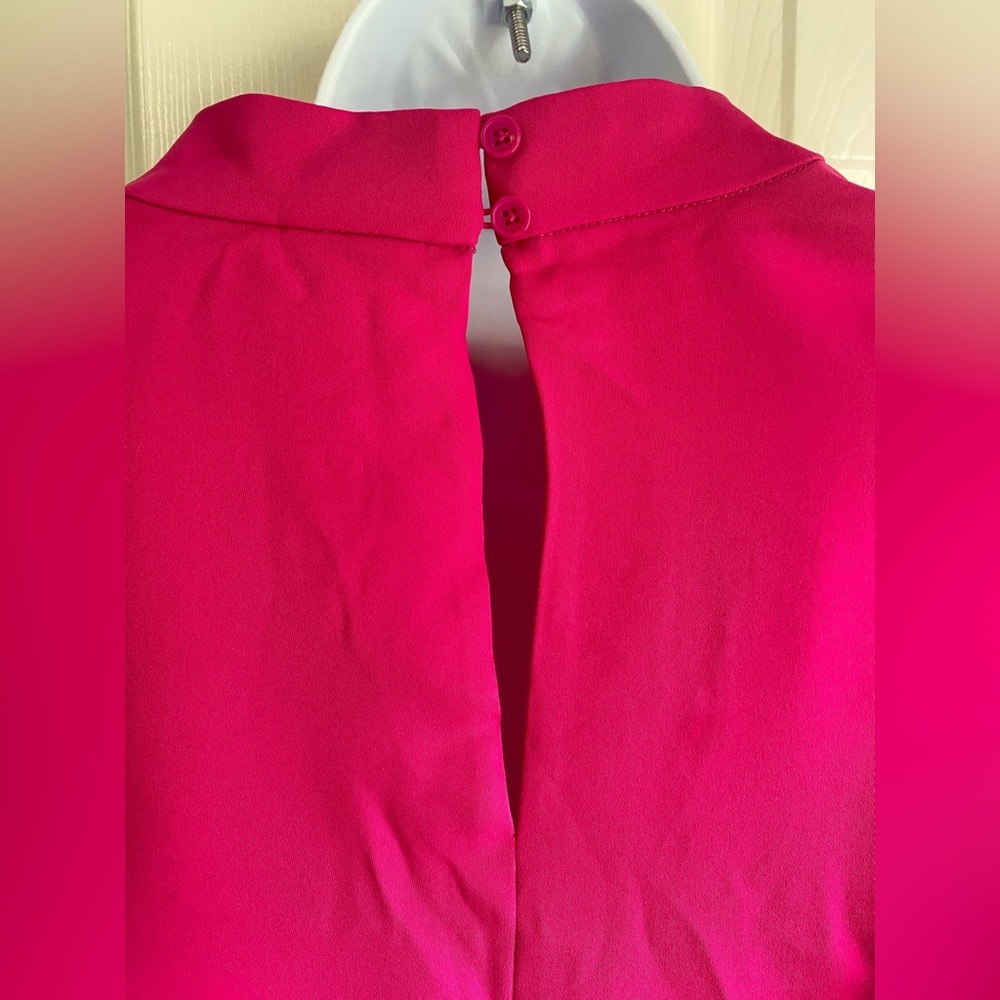 New Aritzia Babaton Satin cowl-neck Carter Longsleeve Blouse - Picture 7 of 12